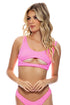 Luli Fama Pura Curiosidad Open Front Bralette
